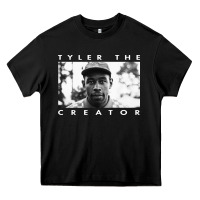 Black tyler the creator Heavy Core Tee - linhVisuals