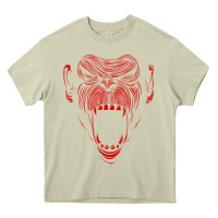 Mossy primal onnit t chimp Heavy Core Tee - linhVisuals