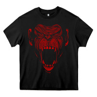 Black primal onnit t chimp Heavy Core Tee - linhVisuals