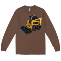 Chestnut Skid Steer Loader Long Sleeve Tee - LillyAllenDesigns