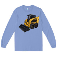 Colony Blue Skid Steer Loader Long Sleeve Tee - LillyAllenDesigns