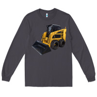 Smoke Skid Steer Loader Long Sleeve Tee - LillyAllenDesigns