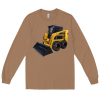 Toasted Coconut Skid Steer Loader Long Sleeve Tee - LillyAllenDesigns