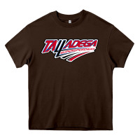 Chocolate Brown Talladega Superspeedway Heavy Core Tee - linhVisuals
