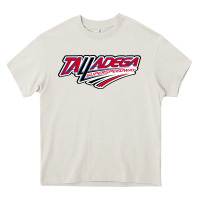 Cream Talladega Superspeedway Heavy Core Tee - linhVisuals