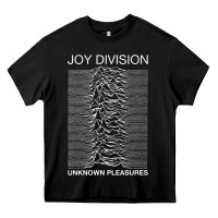 Black joy division Heavy Core Tee - linhVisuals
