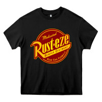 Black Rust Eze Heavy Core Tee - linhVisuals