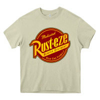 Mossy Rust Eze Heavy Core Tee - linhVisuals