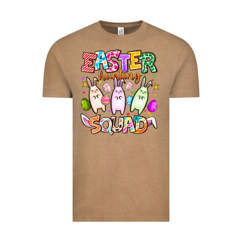 Easter Hunting Squad Vintage Tee by CowhideDigitalArt | Teevron