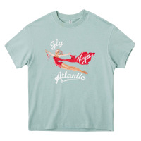 Arona princess diana virgin atlantic fly atlantic Heavy Core Tee - linhVisuals