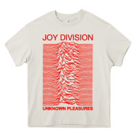 Cream joy division Heavy Core Tee - linhVisuals