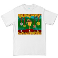 White american football trophy cup and medal tumbler Premium Tee - BundleAndBundleShop