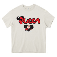 Cream pucca and garu Heavy Core Tee - linhVisuals