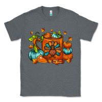 Charcoal Heather Thanksgiving Coffee Mug Classic Tee - FaDigitalArtStudio