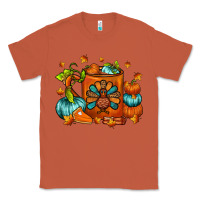 Copper Thanksgiving Coffee Mug Classic Tee - FaDigitalArtStudio