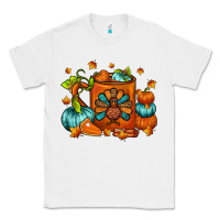 White Thanksgiving Coffee Mug Classic Tee - FaDigitalArtStudio