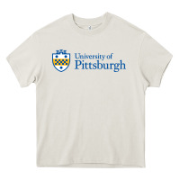 Cream University of Pittsburgh Heavy Core Tee - linhVisuals