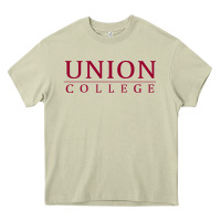 Mossy union college Heavy Core Tee - linhVisuals