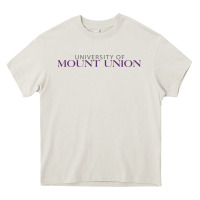 Cream university of mount union Heavy Core Tee - linhVisuals
