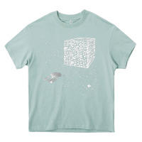 Arona qr code cube we are the borg Heavy Core Tee - linhVisuals