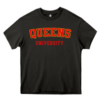 Asphalt queens university Heavy Core Tee - linhVisuals