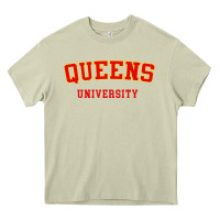 Mossy queens university Heavy Core Tee - linhVisuals