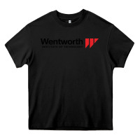 Black wentworth institute of technology Heavy Core Tee - linhVisuals