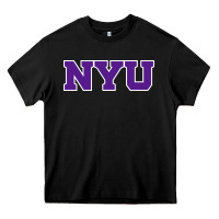 New York University Nyu Heavy Core Tee | Teevron