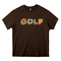 Chocolate Brown tylers creators golf tshirt gofl tshirt for men women t shirt Heavy Core Tee - linhVisuals