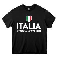Italia Soccer Jersey Heavy Core Tee | Teevron