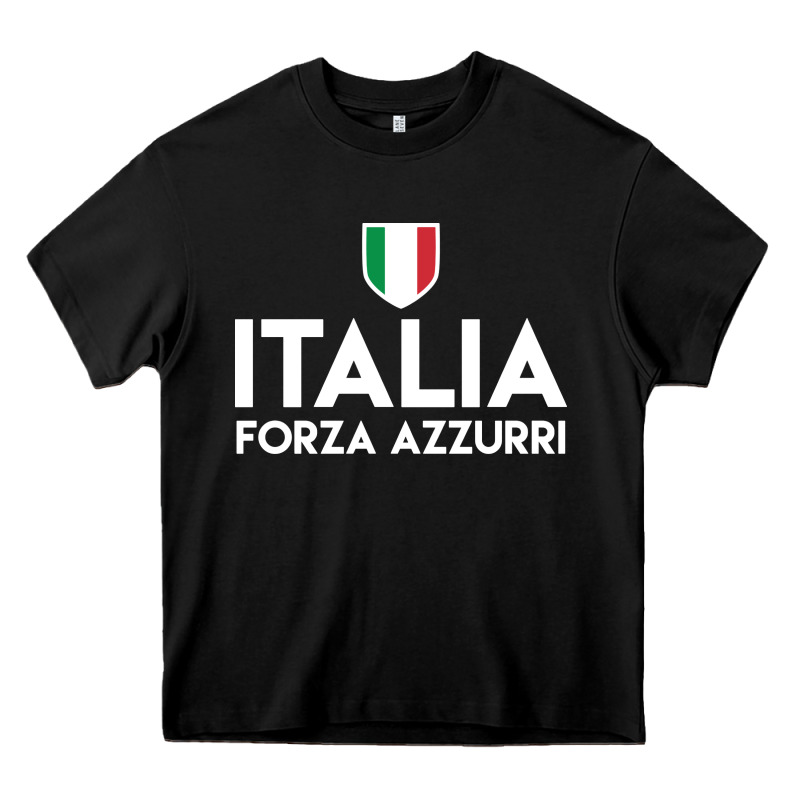 Italia Soccer Jersey Heavy Core Tee by linhVisuals | Teevron