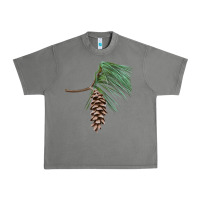 Tornado white pine cone Urban Heavy Tee - LillyAllenDesigns