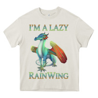 Cream Chill Rainwing Dragon Retro Fan Tee Wings of Fire Heavy Core Tee - linhVisuals