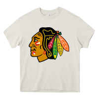 Cream the  blackhawks Heavy Core Tee - linhVisuals