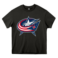 Asphalt the  blue jackets Heavy Core Tee - linhVisuals