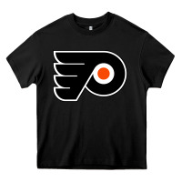 Black the philadelphia Heavy Core Tee - linhVisuals