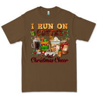Cacao i run on coffee and christmas cheer Premium Tee - FaDigitalArtStudio