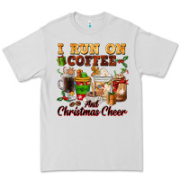 I Run On Coffee And Christmas Cheer Premium Tee | Teevron