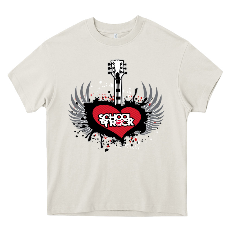 The School Of Rock New Vector Heavy Core Tee by linhVisuals | Teevron