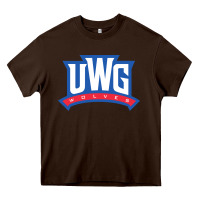 Chocolate Brown uwg wolves Heavy Core Tee - linhVisuals
