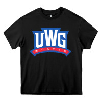 Black uwg wolves Heavy Core Tee - linhVisuals
