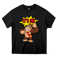 Black donkey kong Heavy Core Tee - linhVisuals