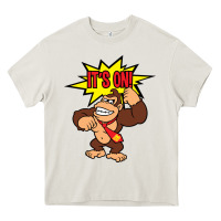 Cream donkey kong Heavy Core Tee - linhVisuals