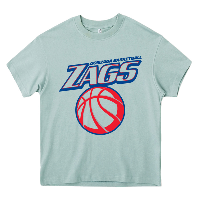 Gonzaga Basketball Heavy Core Tee by linhVisuals | Teevron