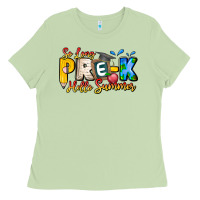 Matcha So Long Pre K Hello Summer Ladies Tee - CowhideDigitalArt