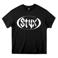Black styx Heavy Core Tee - linhVisuals