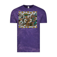 Cloud Purple Easter Vintage Tee - CowhideDigitalArt