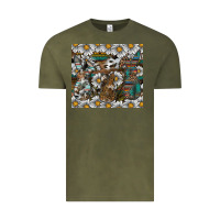 Vintage Olive Easter Vintage Tee - CowhideDigitalArt