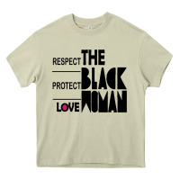 Mossy respect protect love the black woman Heavy Core Tee - linhVisuals