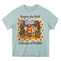 Arona restore the wolf defenders of wildlife Heavy Core Tee - linhVisuals